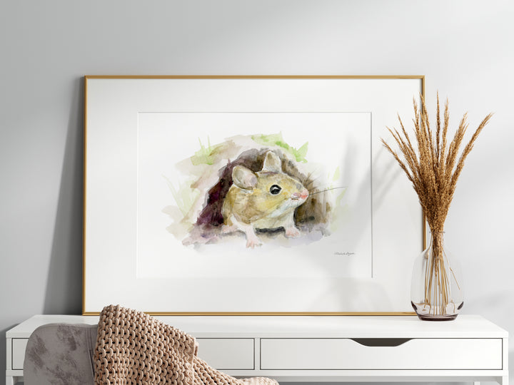 Wood Mouse Fine Art Print